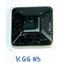 KGG83 Steingutglanz-Glasur kosmosschwarz