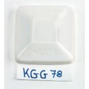 KGG78 Steingutglanz-Glasur weissglanz